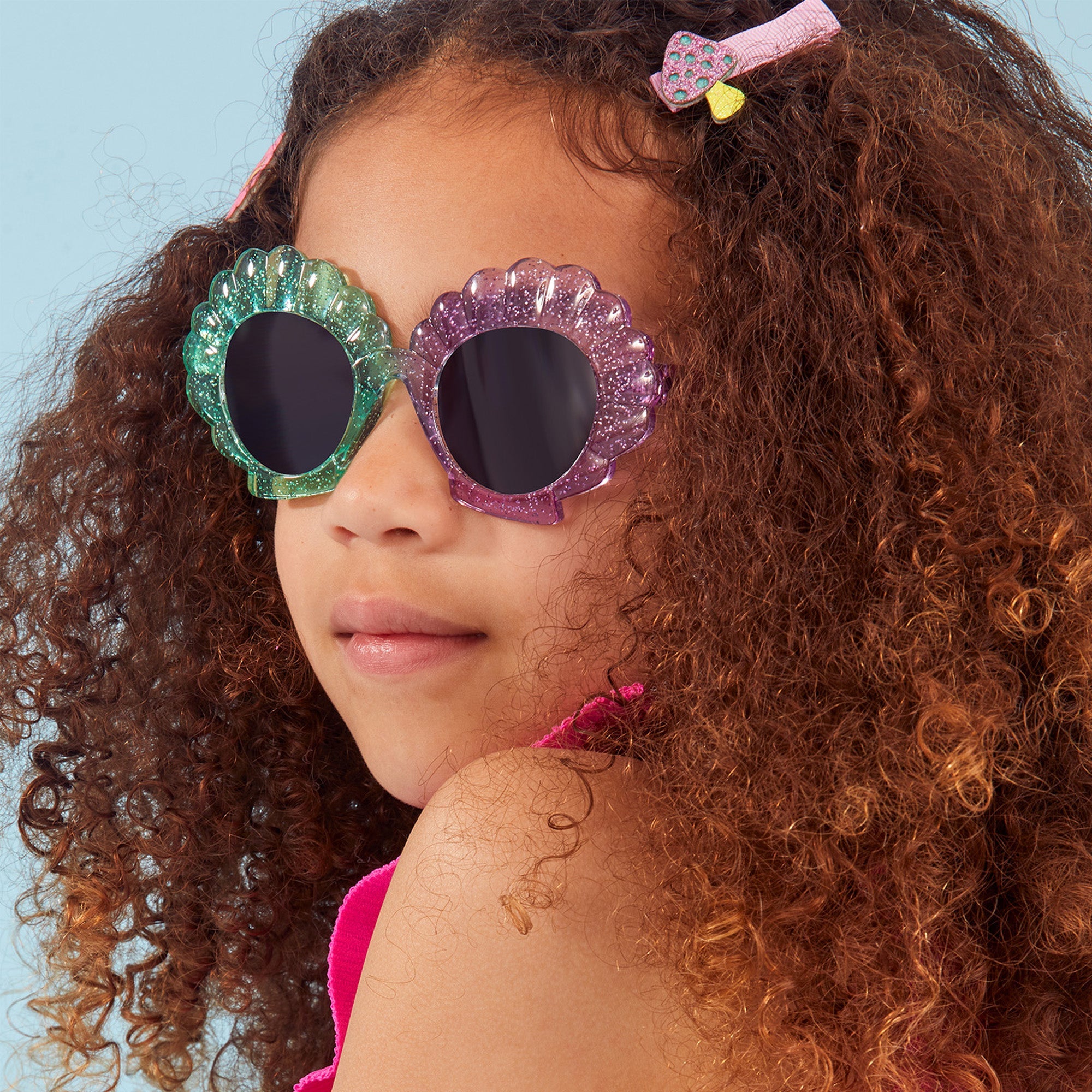 Girl's Shell Novelty Sunglasses