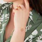 Accessorize London Women's Filigree Friendship Bracelet