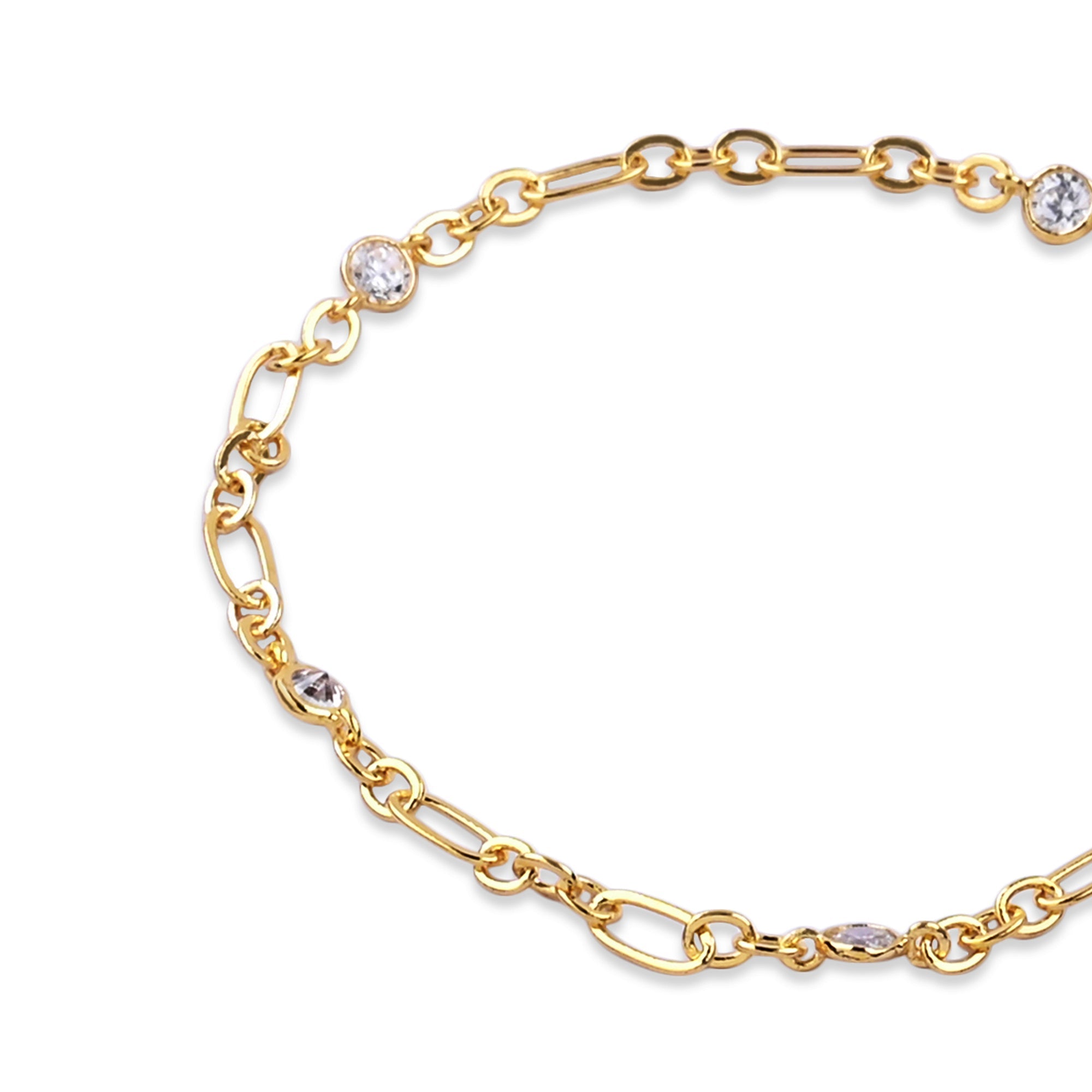 アクセサリー CHAIN BRACELET-GOLD Women's Buy Z Sparkle Chain Bracelet