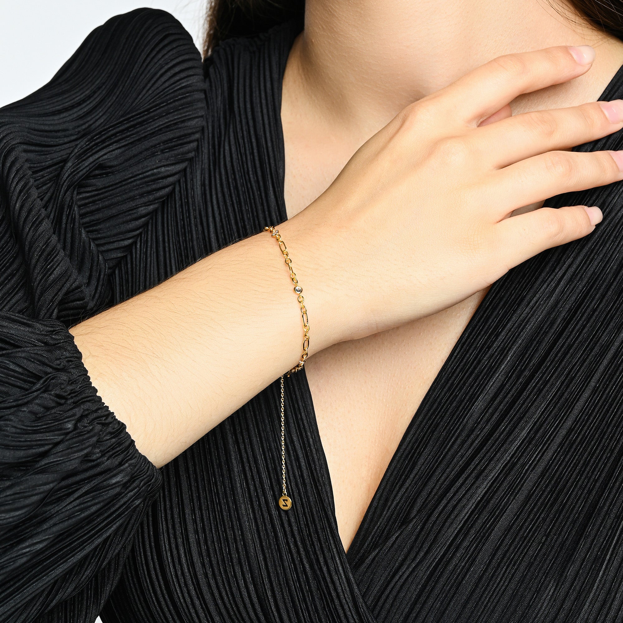 Buy Z Sparkle Chain Bracelet