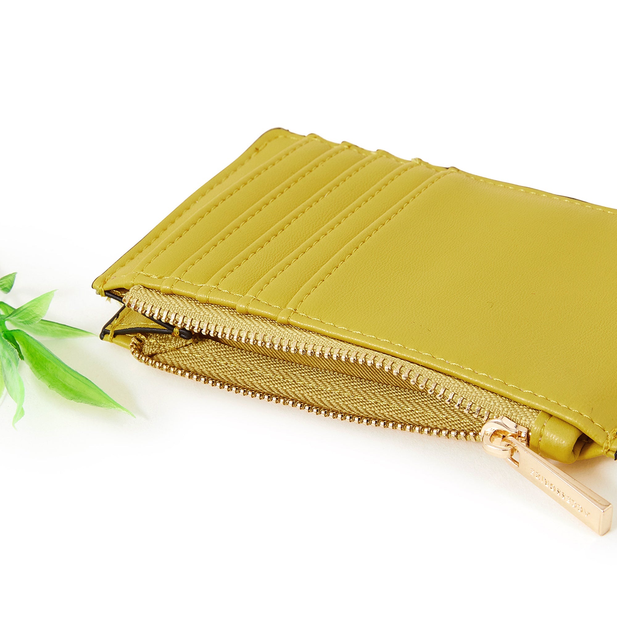 Accessorize London Women's Lime Classic Cardholder