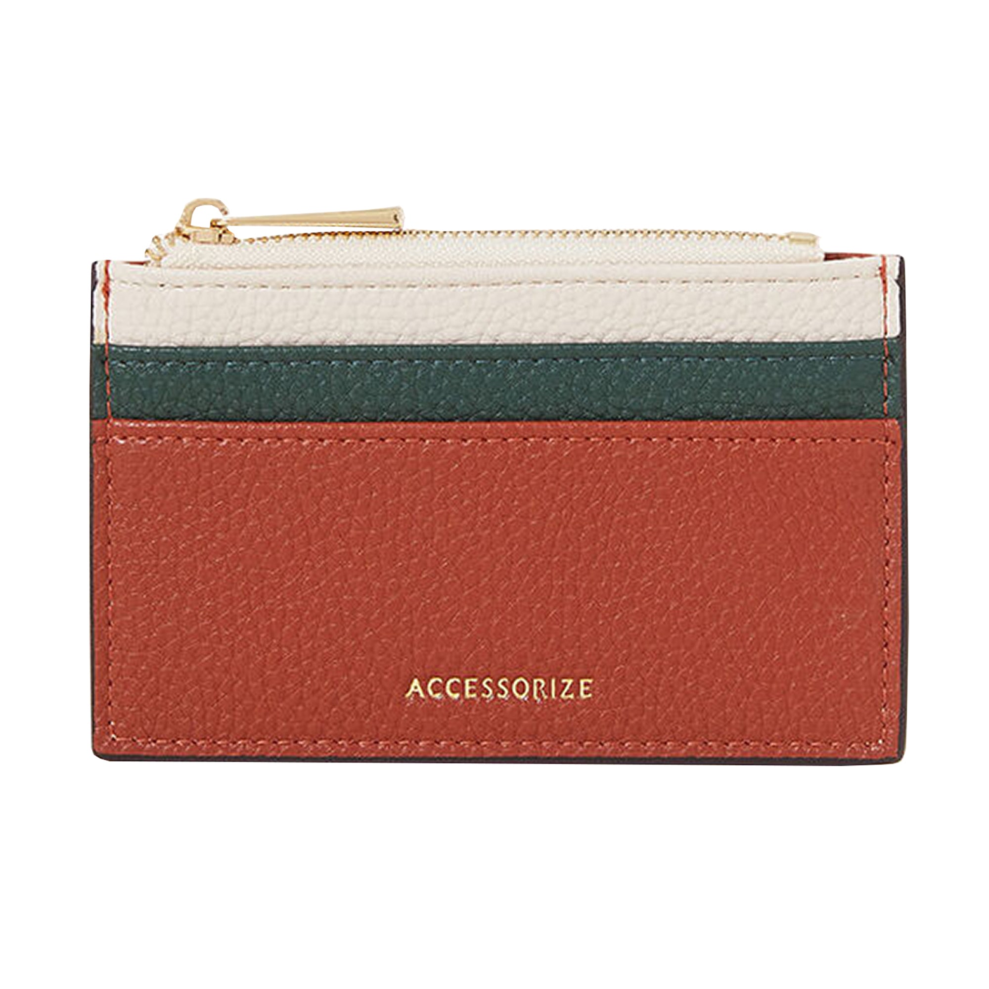 Accessorize London Women's Multi Colour Block Cardholder
