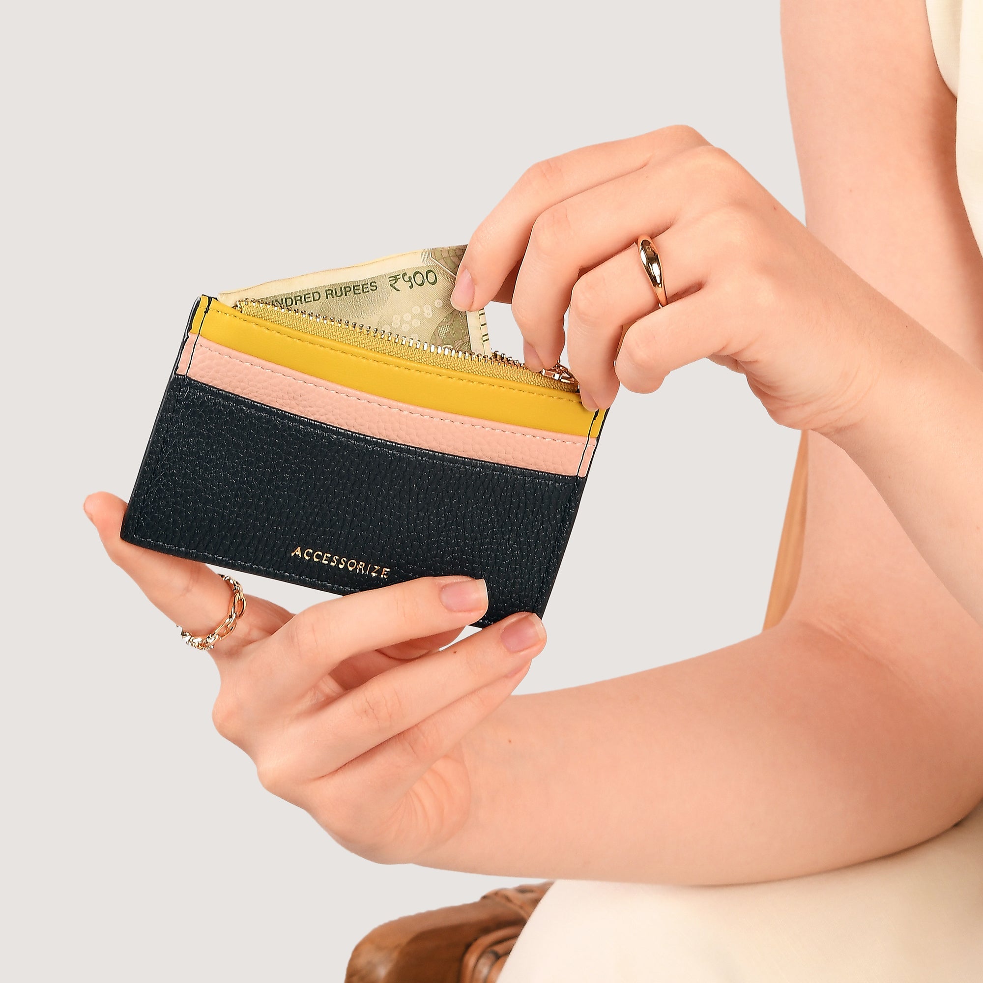 Accessorize London Women's Multi Block Cardholder