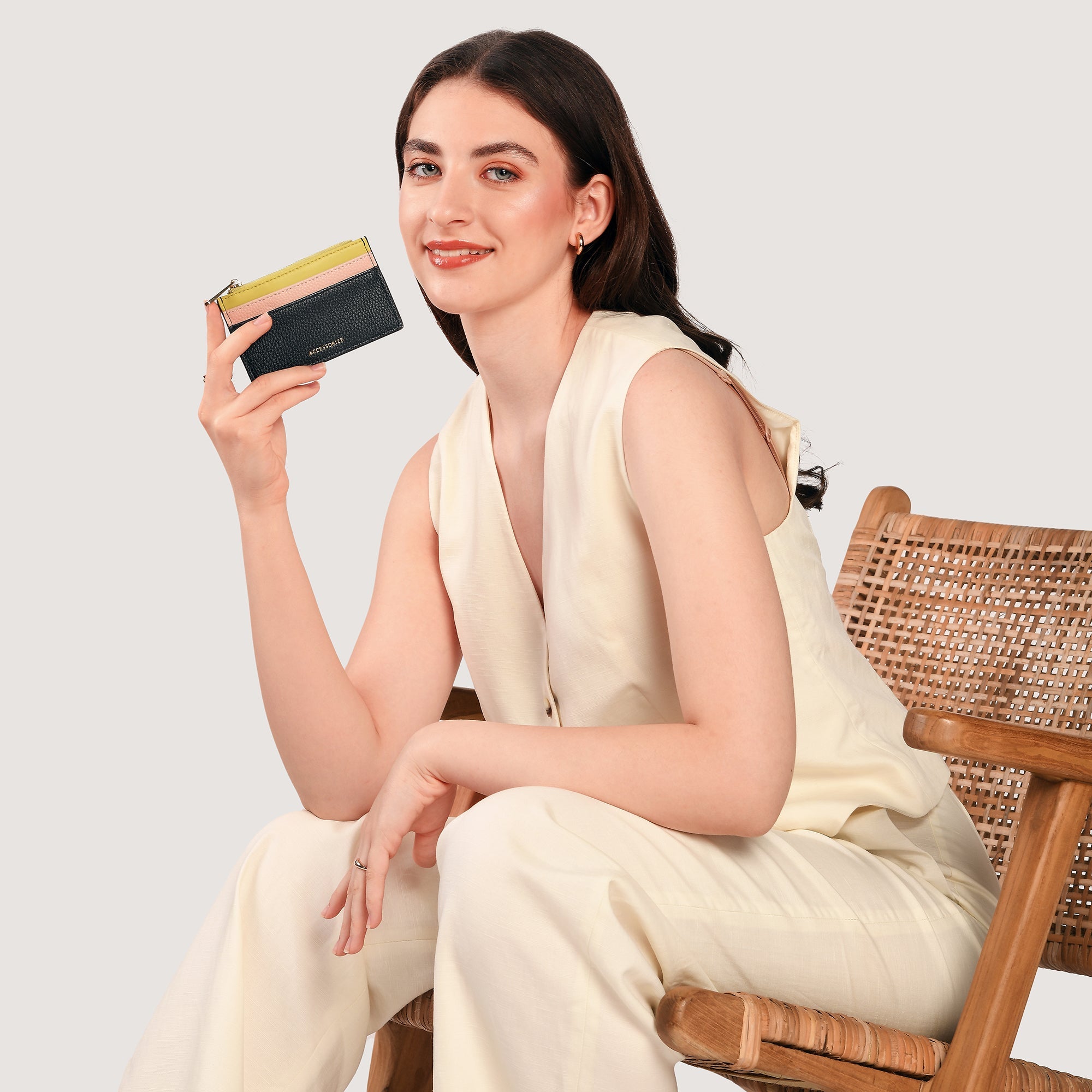 Accessorize London Women's Multi Block Cardholder