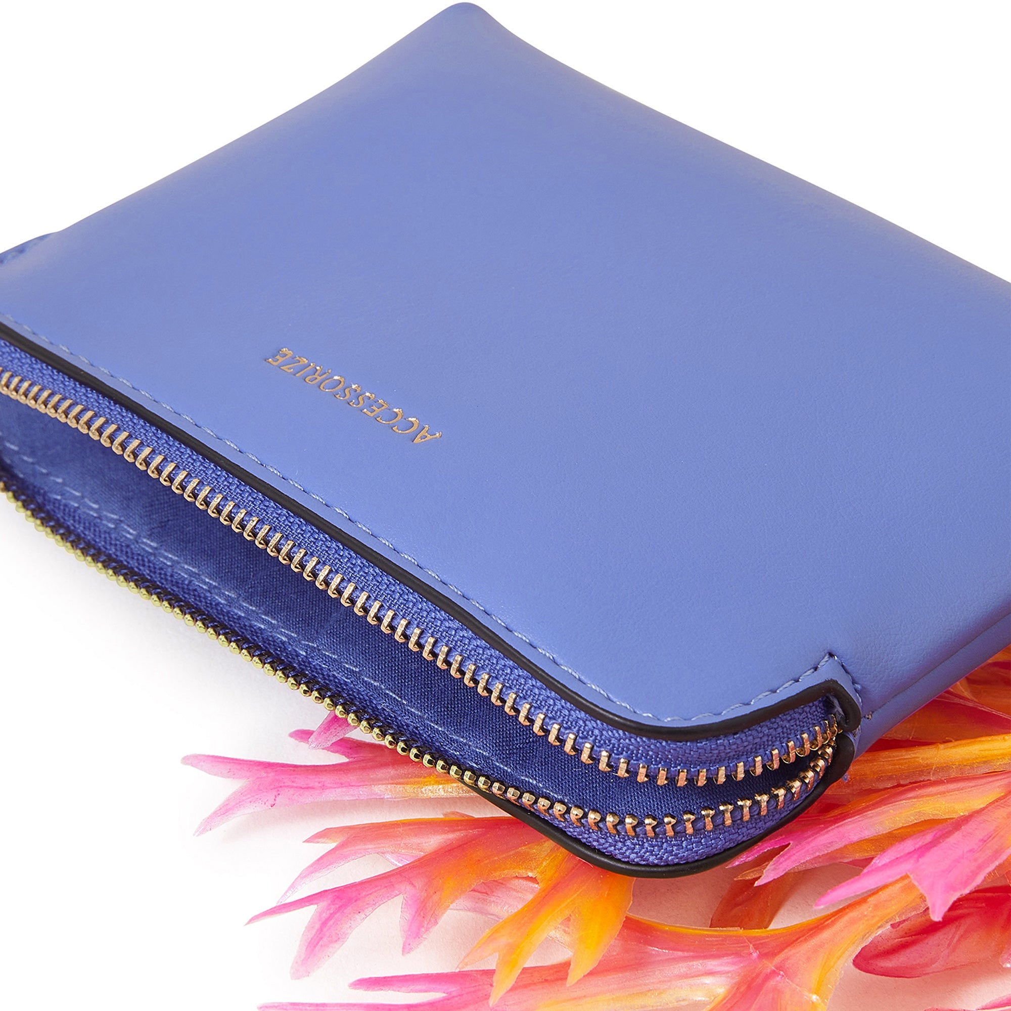 Accessorize London Women's Blue Classic Coin Purse