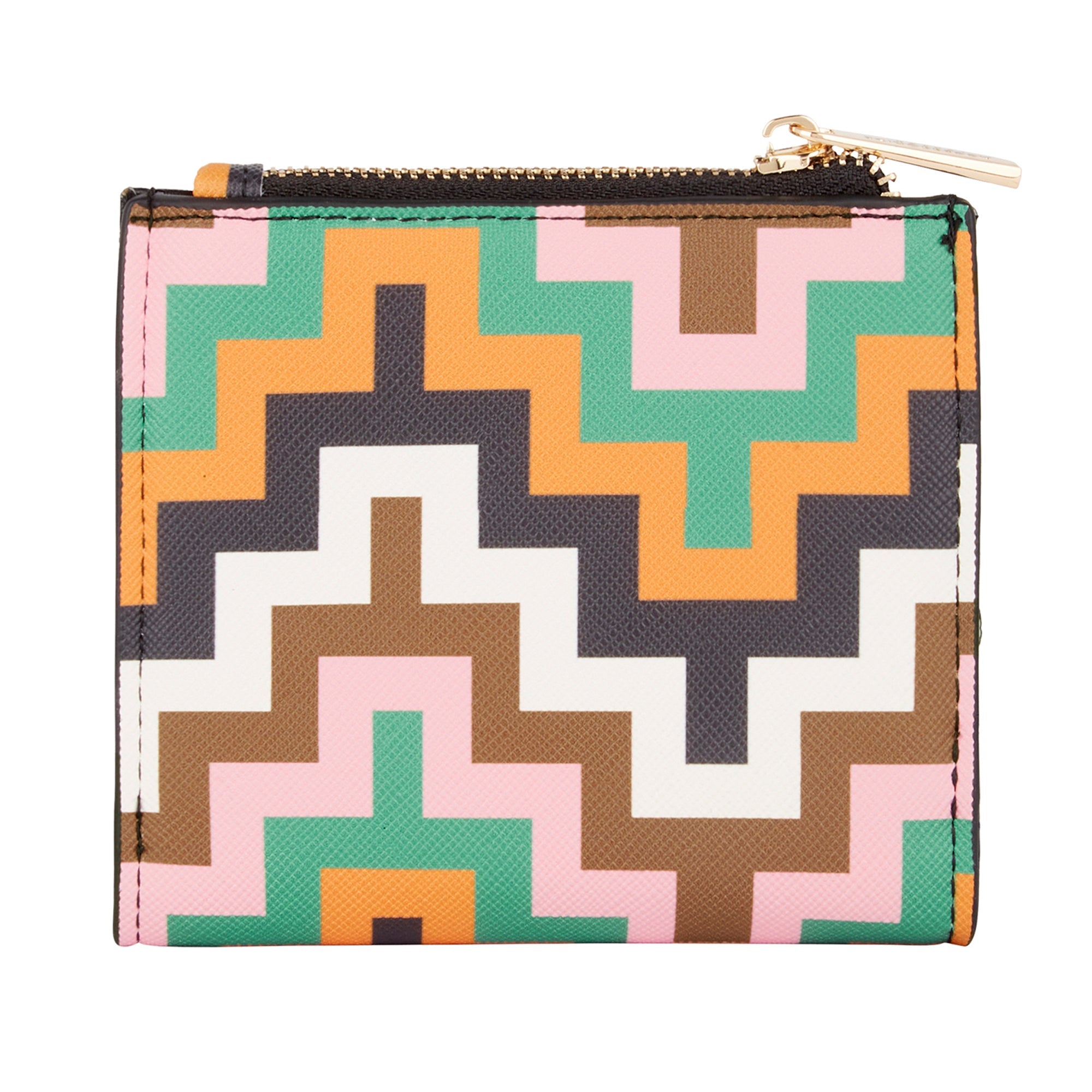 Multi Geomatric Cardholder Zip Purse