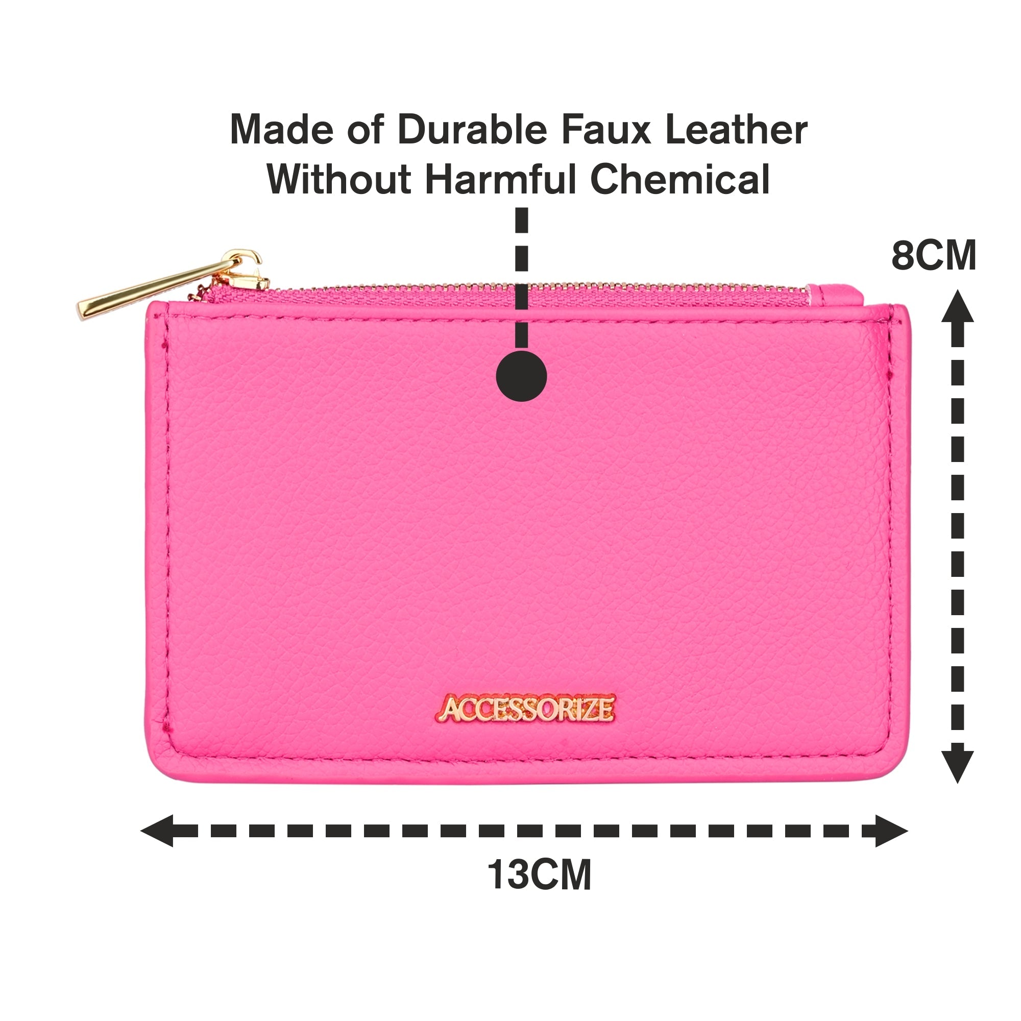 Fushsia Classic Cardholder