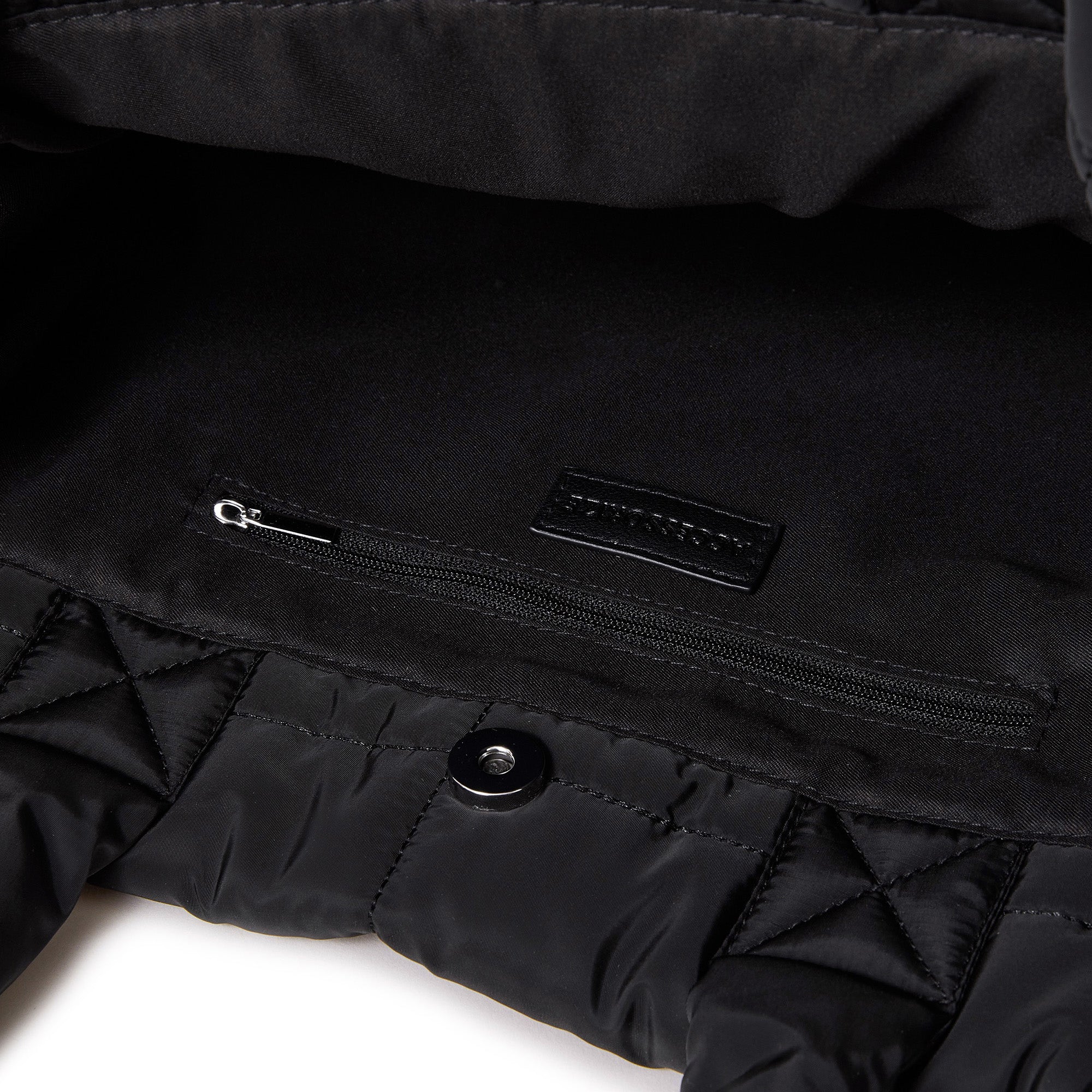 Buy Black Naylon Quilted Travel Bag Online