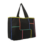 Accessorize London Women's Stitch Shopper Bag
