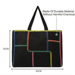 Accessorize London Women's Stitch Shopper Bag