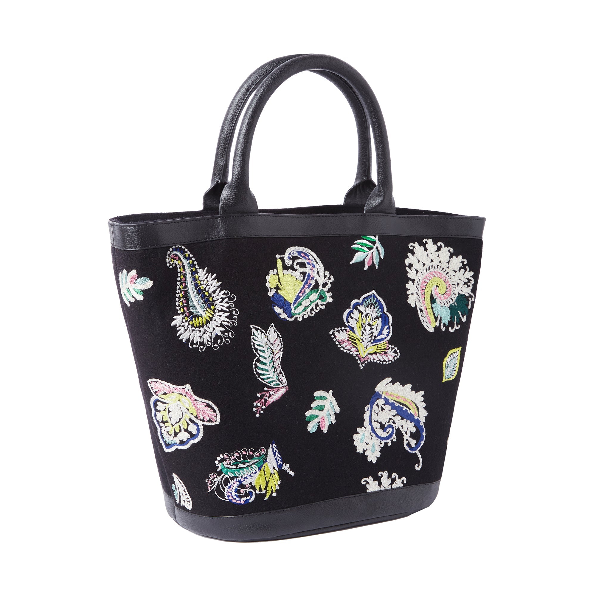 Accessorize London Women's Multi Embroidered Paisley Bag