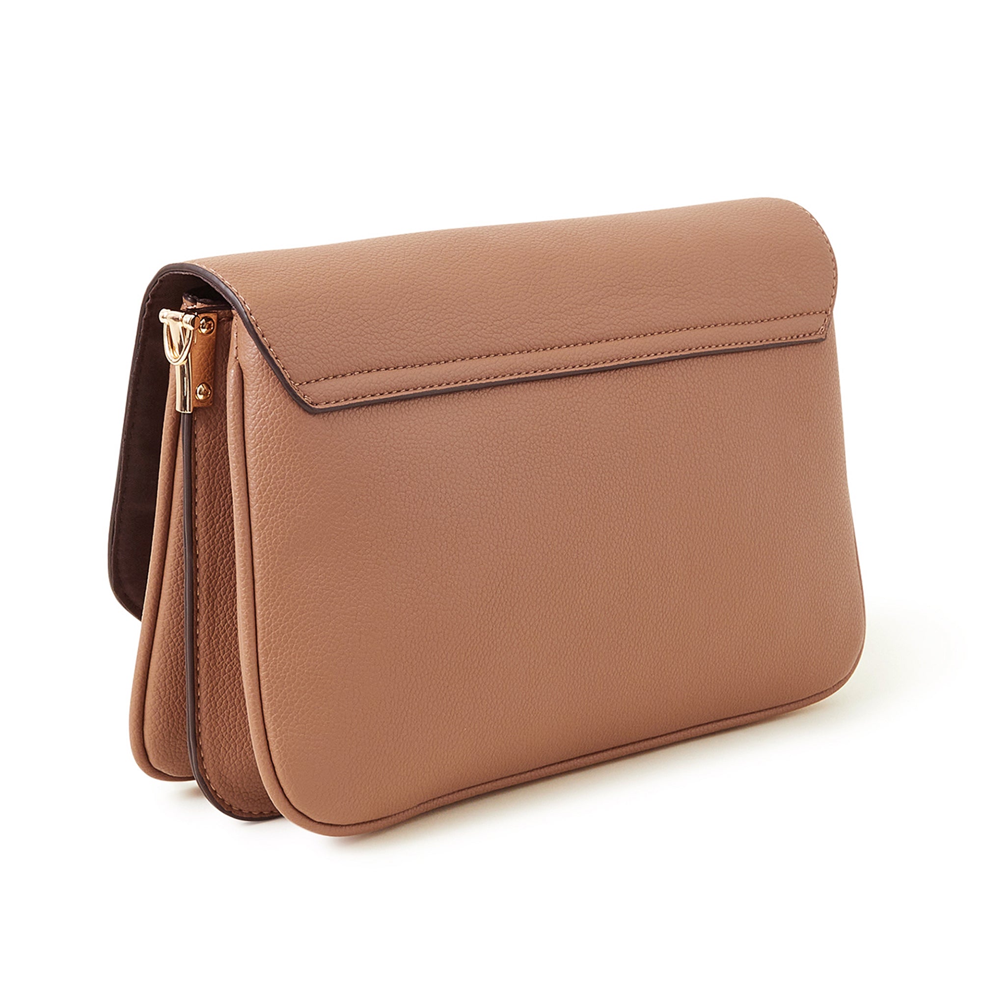 Accessorize London Women's Mink Wrap Handle Cross Body