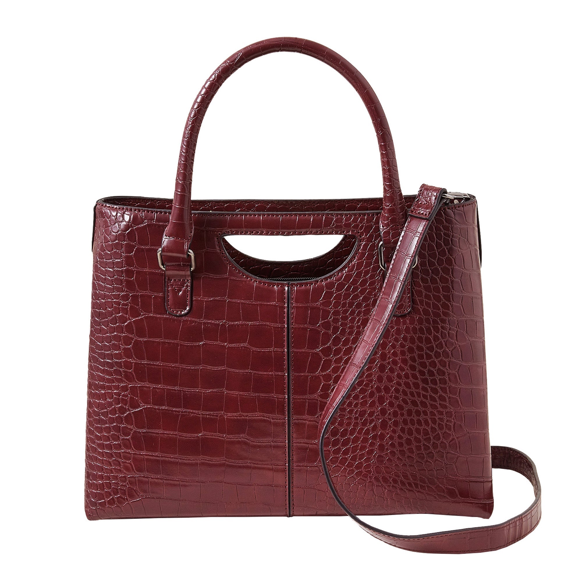 Accessorize 2025 burgundy bag