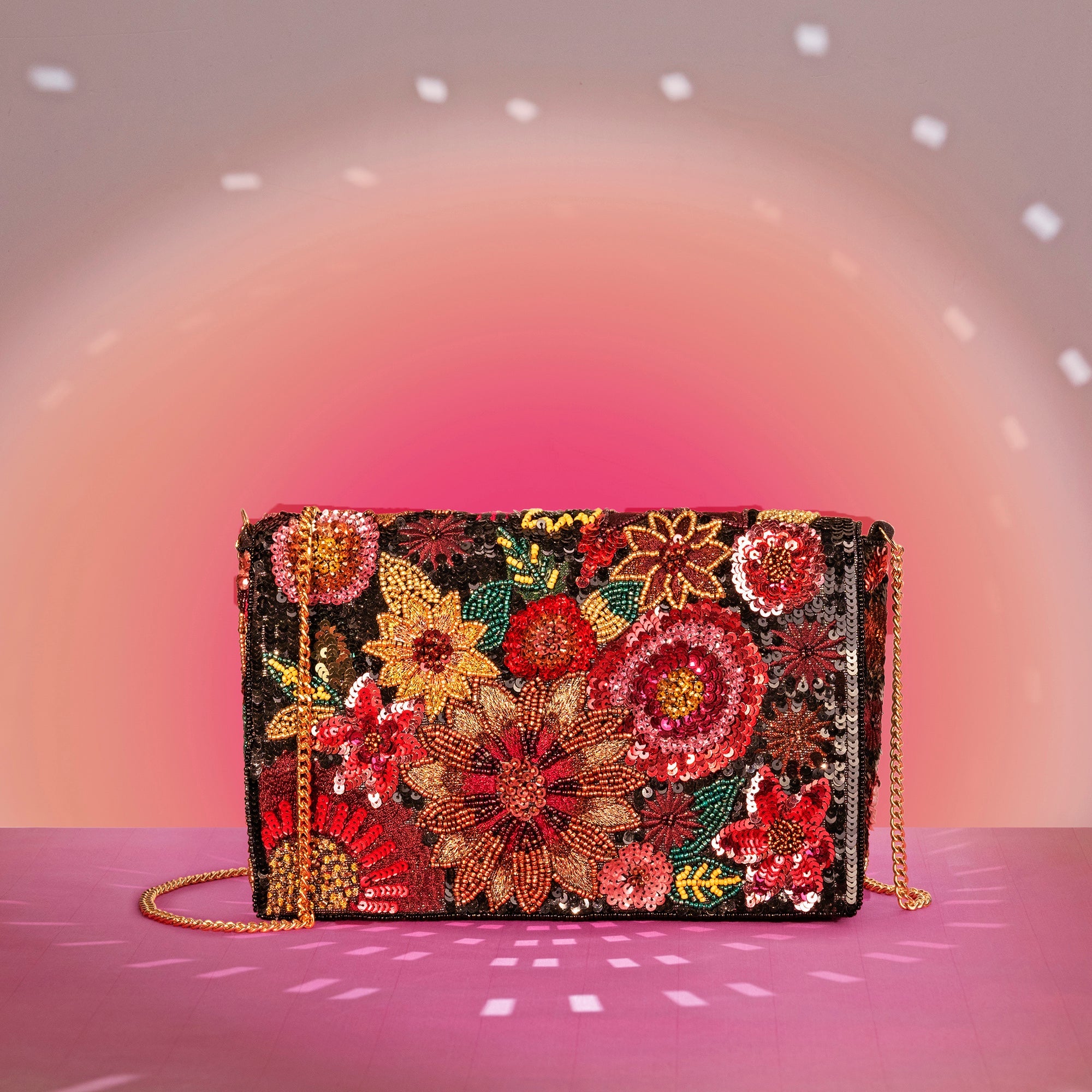 Clutch floral hot sale