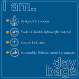 Tan Front Pocket Tote Bag