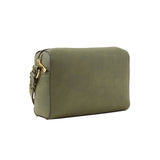 Khaki Front Pocket Crossbody Bag