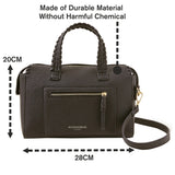 Black Front Pocket Handheld Bag