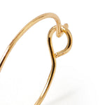 Accessorize London Women's Gold Star Drop Hoop Earring