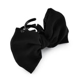 Accessorize London Women's Black Fabric Bow hair Claw Clip