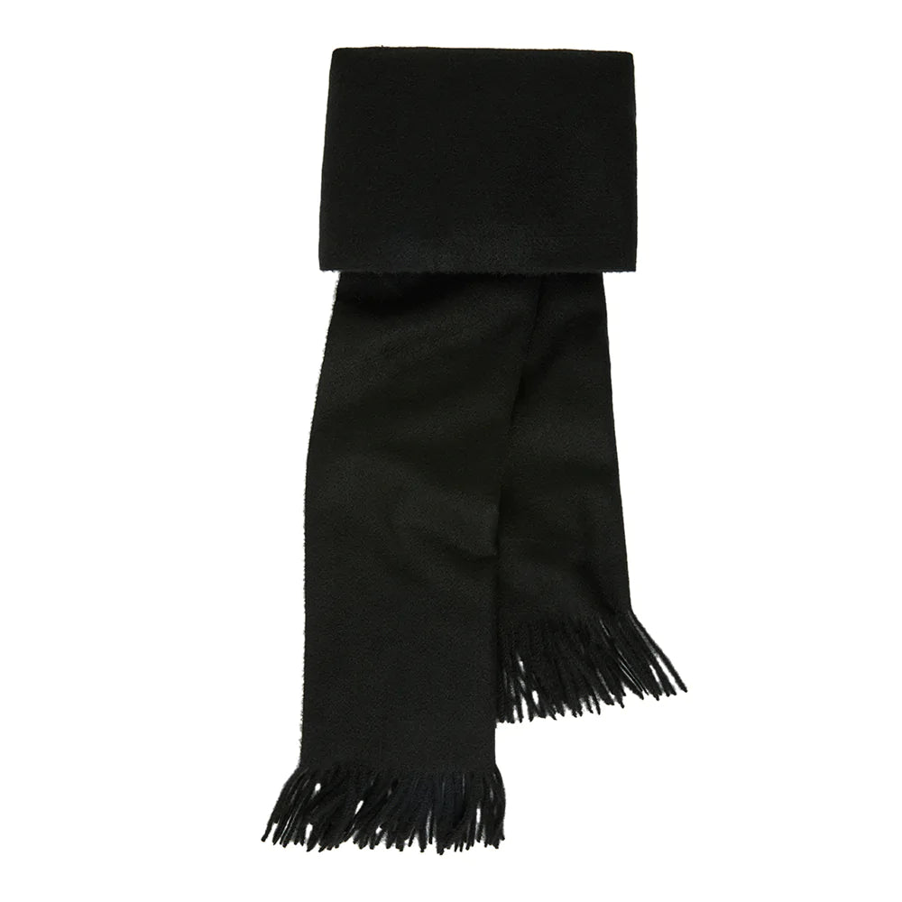 Accessorize London Women's Black Holly Supersoft Blanket