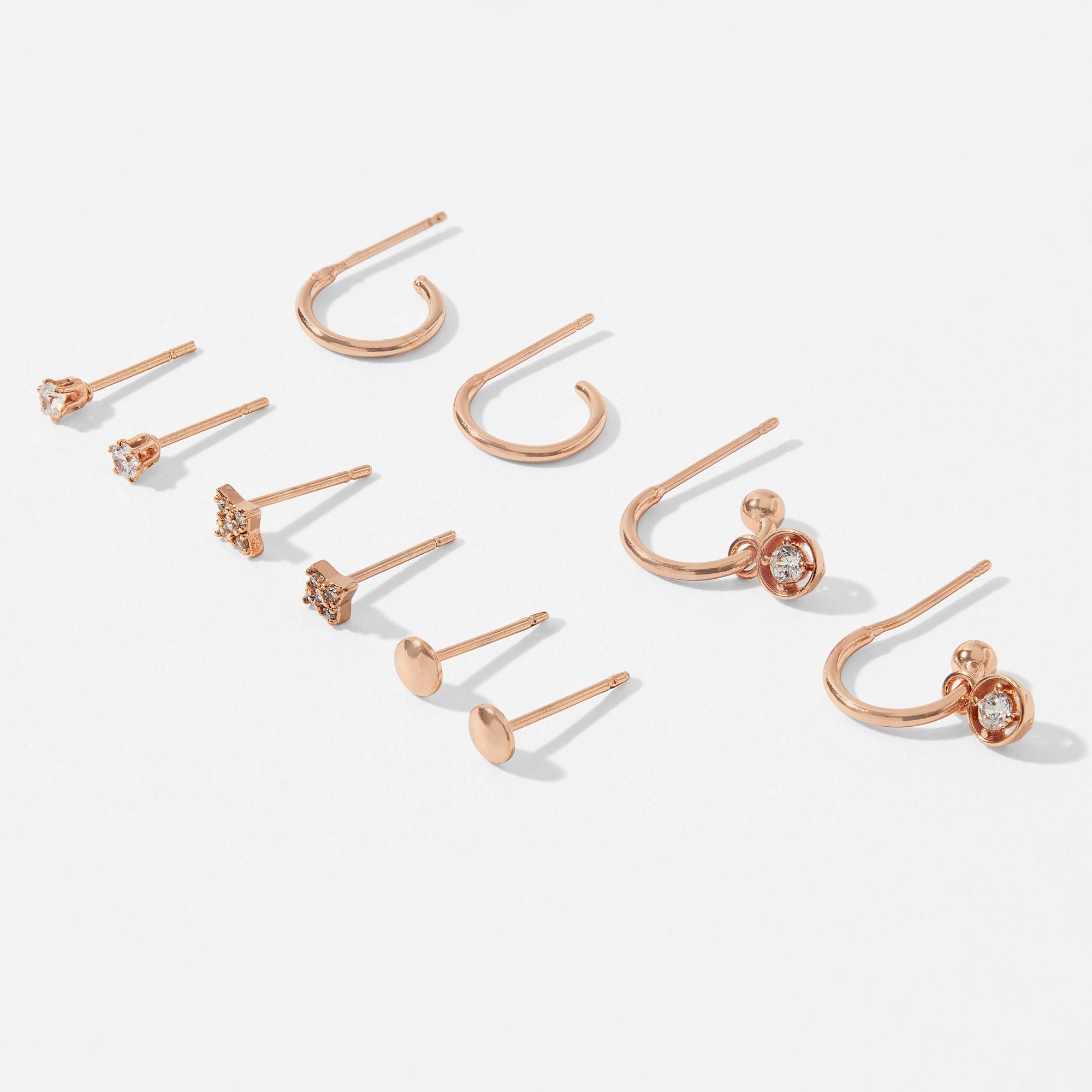 Accessorize London Z Rg 10X Stud And Hoop Set