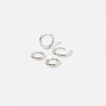 Accessorize London Z Pl 2X Hoop Set