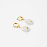 Accessorize London Z Pearl Baroque Drop Earrings
