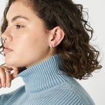Accessorize London Women's Set Of 24 Silver Stud Earrings