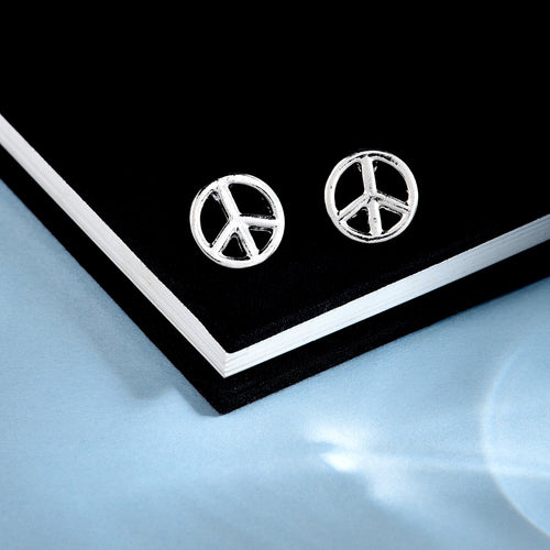 Accessorize London Peace Stud