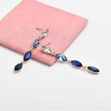 Accessorize London Ombre Gem Long Drop