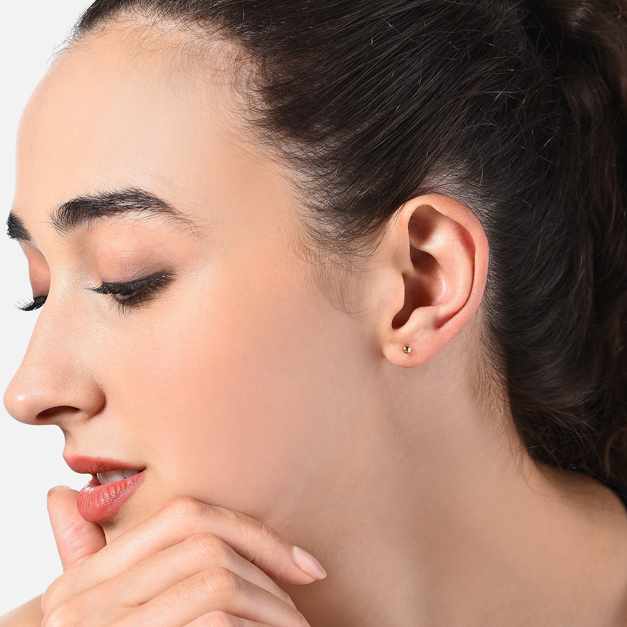 Accessorize London Ss 2 X Cz Crystal & Plain Flatbacks