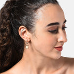Accessorize London Padlock Huggie Hoops