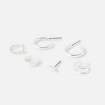 Accessorize London Simple Ear Cuff Pack