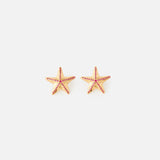 Accessorize London Women's Island Vibe Dfg Sabrina Starfish Stud Earrings