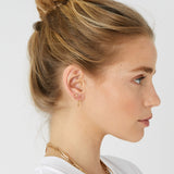 Accessorize London Women's Set of 6 Eye Bobble & Spike Stud & Hoop Earrings