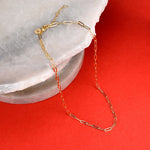 Accessorize London Z Paperclip Chain Necklace