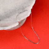 Accessorize London Z Pl Paperclip Chain Necklace