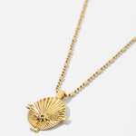 Accessorize London Gold-Plated Star Ray Necklace