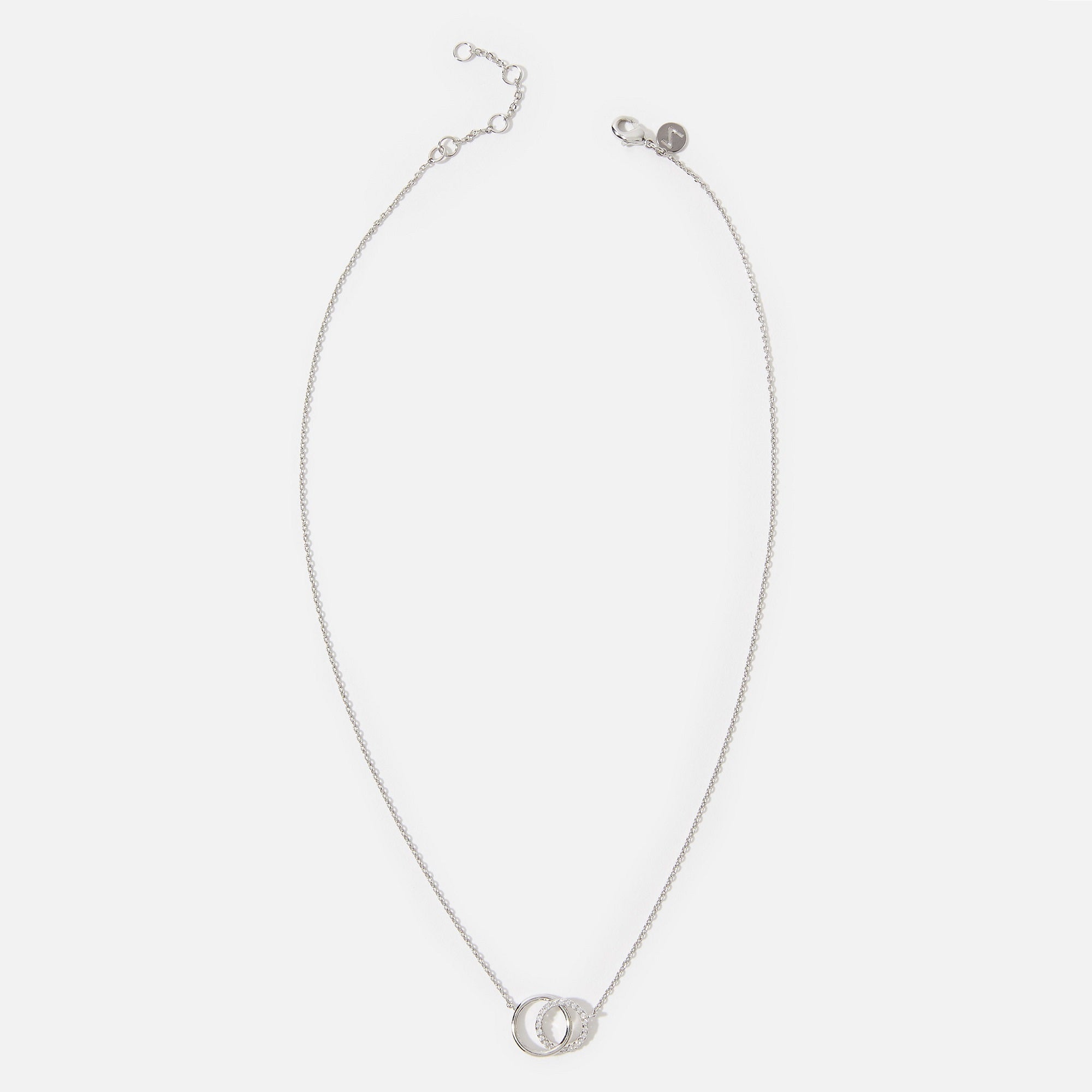 Accessorize London Z Pl Eternity Link Necklace