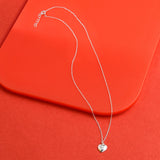 Accessorize London St Stone Set Heart Pendant