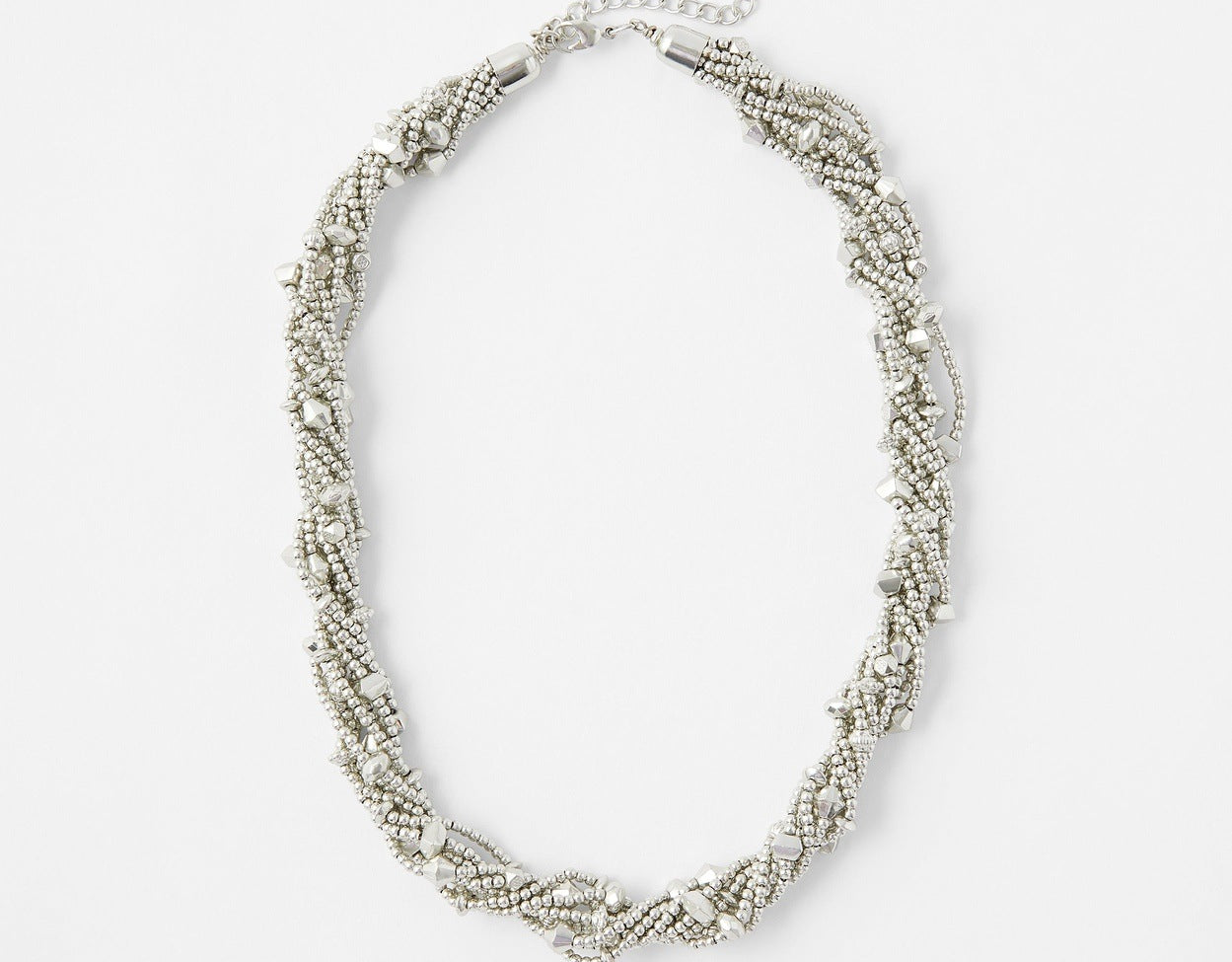 Accessorize London Women's Beaded Twist Round Necklace Collar