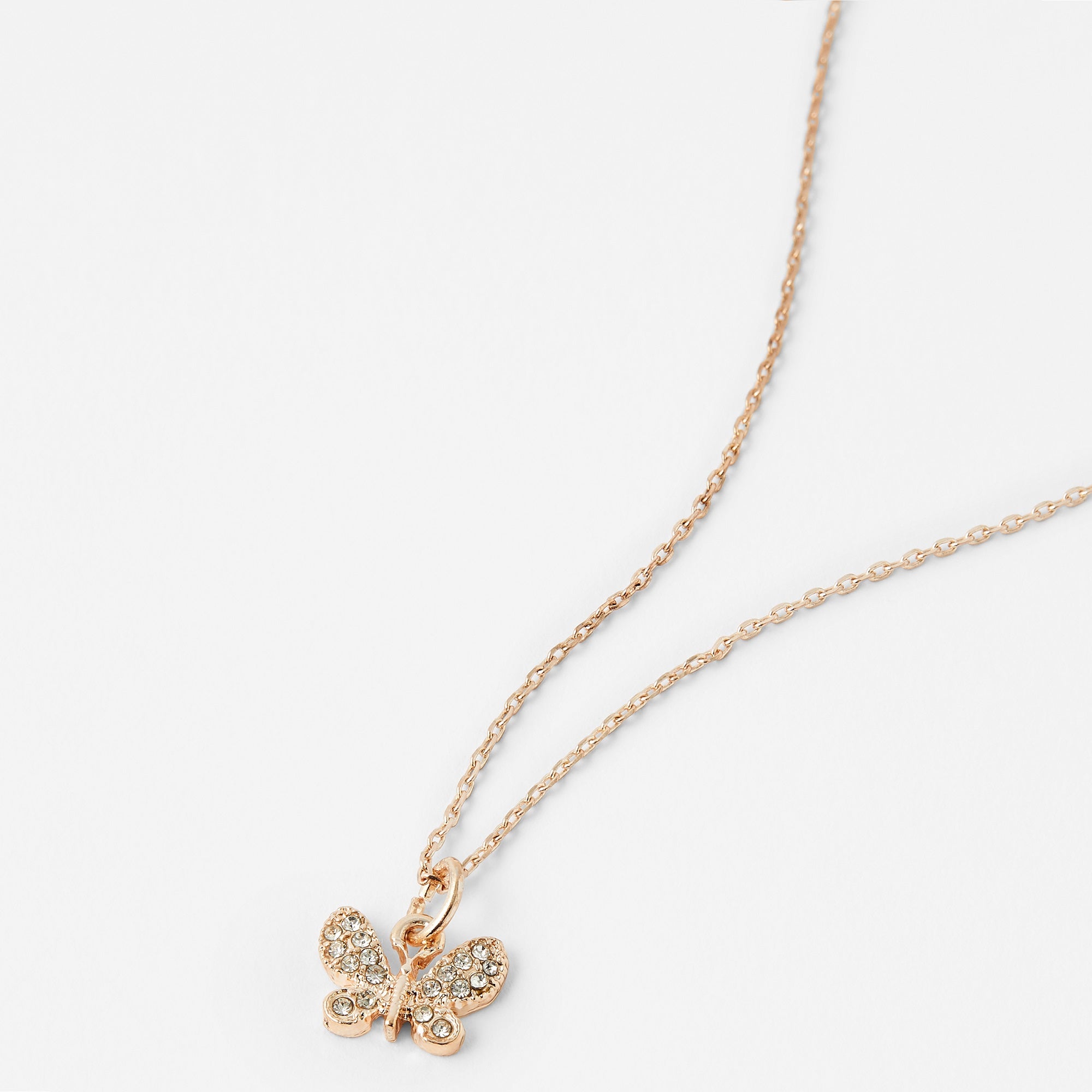 Accessorize London Women's Butterfly Pendant Necklace