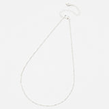 Accessorize London Silver Twist Chain Necklace