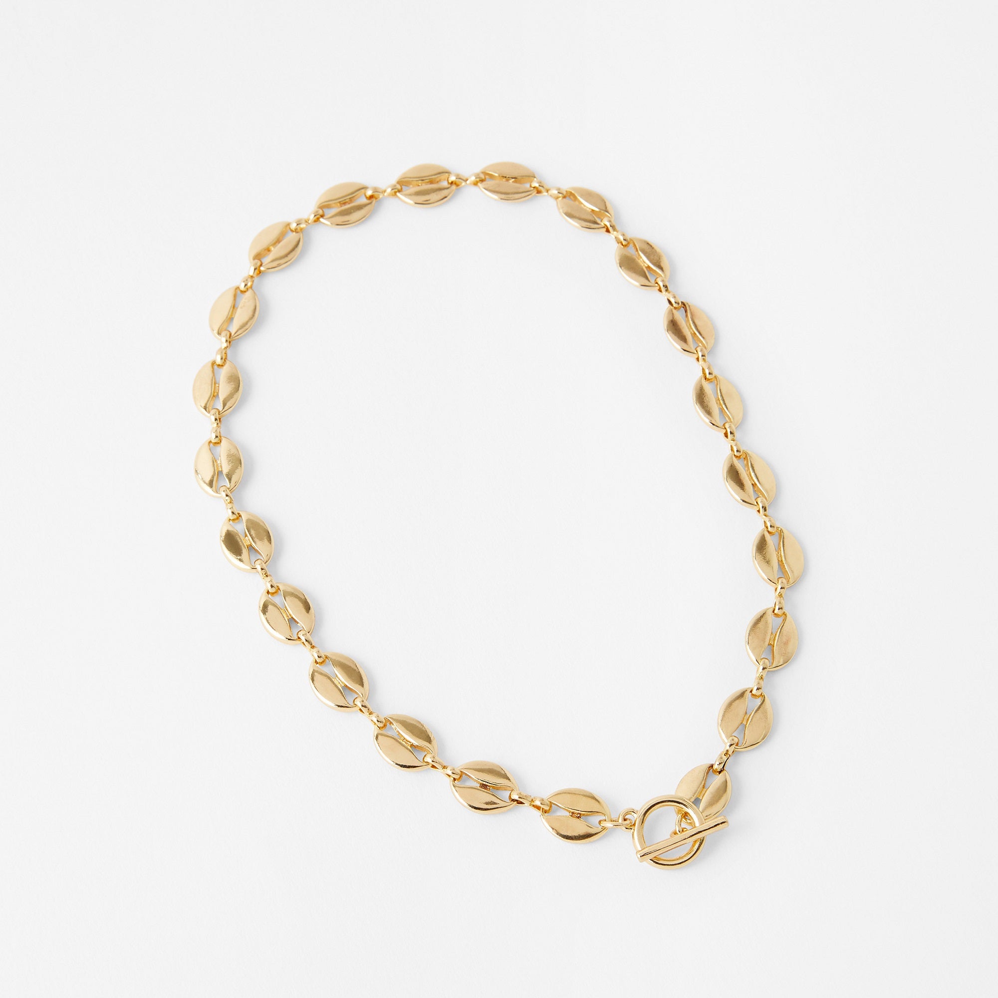 Accessorize London Bean Chain Necklace