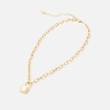 Accessorize London Padlock Chunky Chain