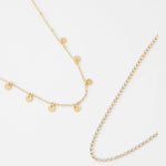 Accessorize London 2 X Cupchain Discy Multirow
