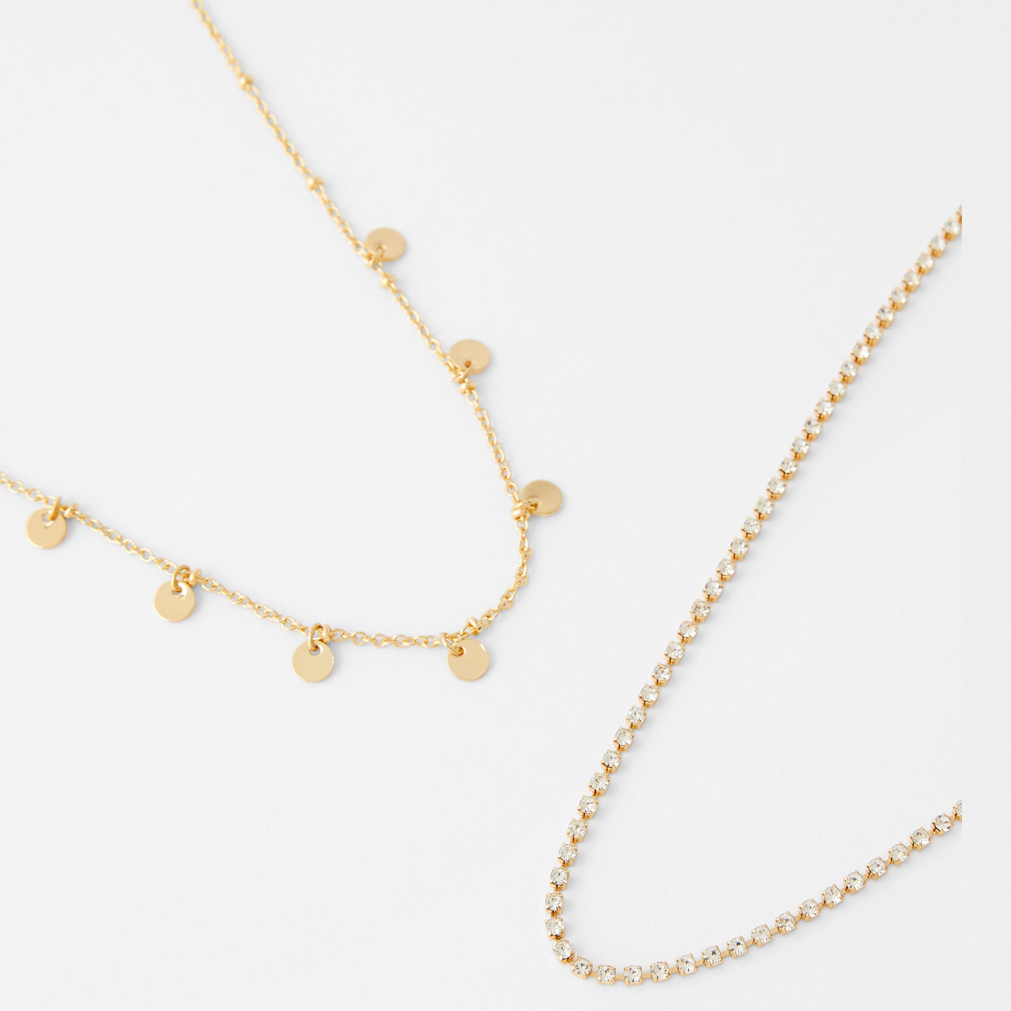 Accessorize London 2 X Cupchain Discy Multirow