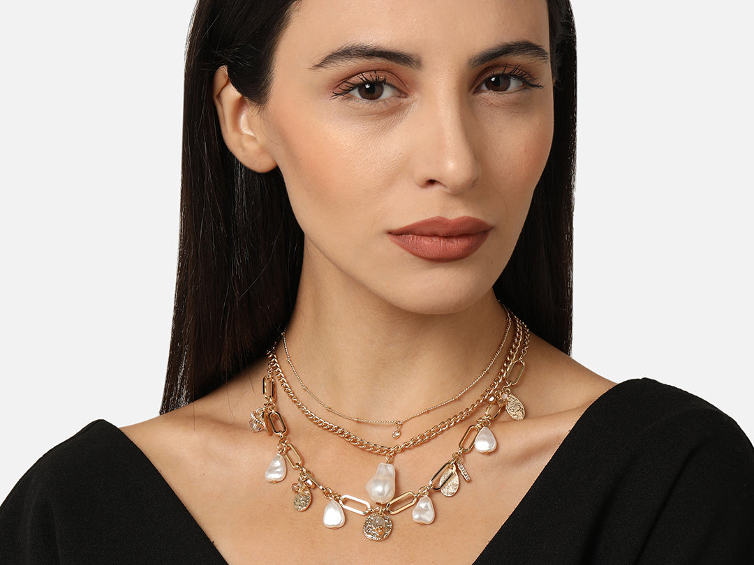 Accessorize London Women's Faux Pearl Necklace