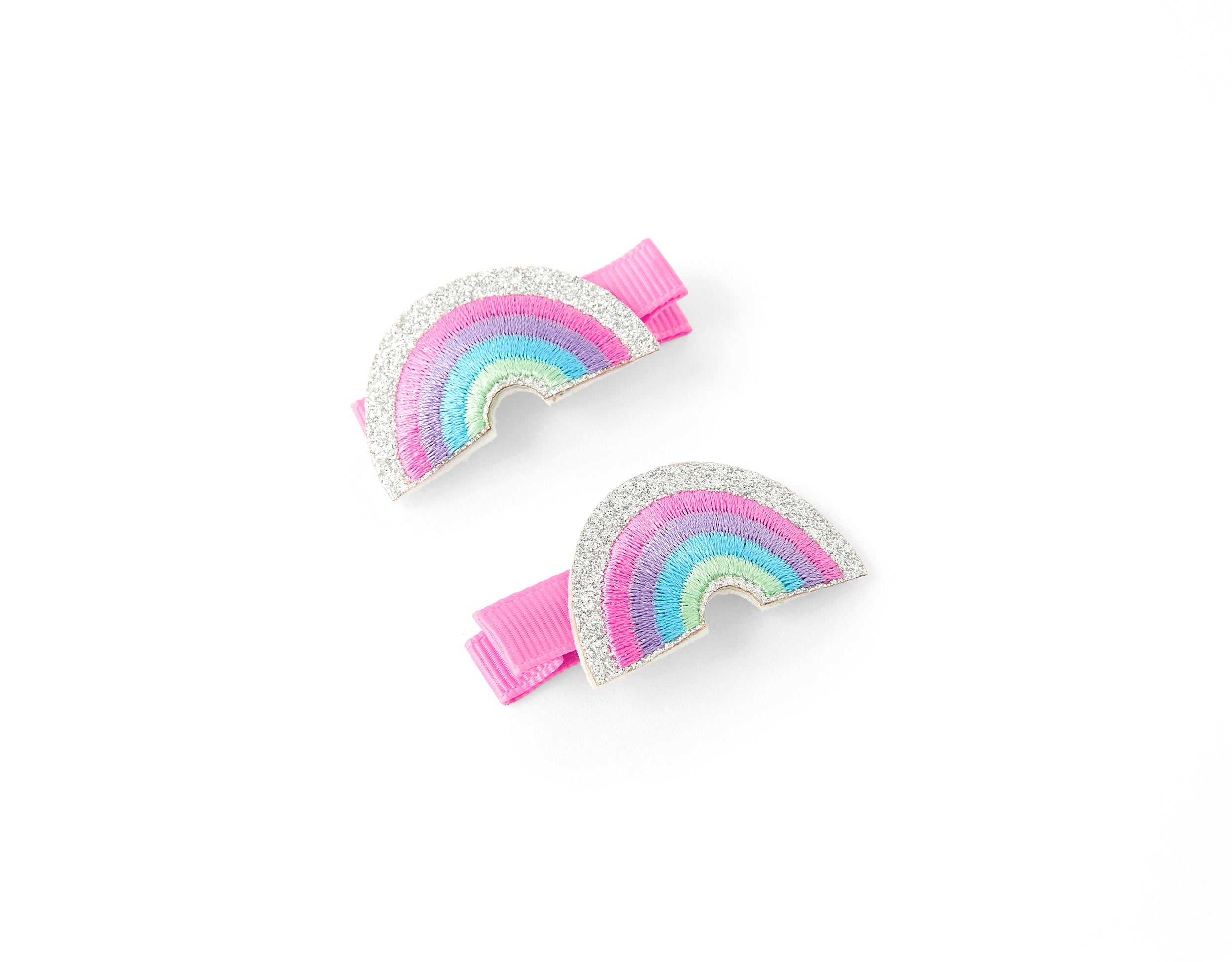 Accessorize London Pack Of 2 Rainbow Salon Clips