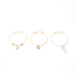 Accessorize London Pack Of 3 Mermaid Bangle Pack